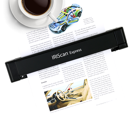 Преносим скенер IRIScan Express 4, 1200dpi, A4, USB - характеристика 1